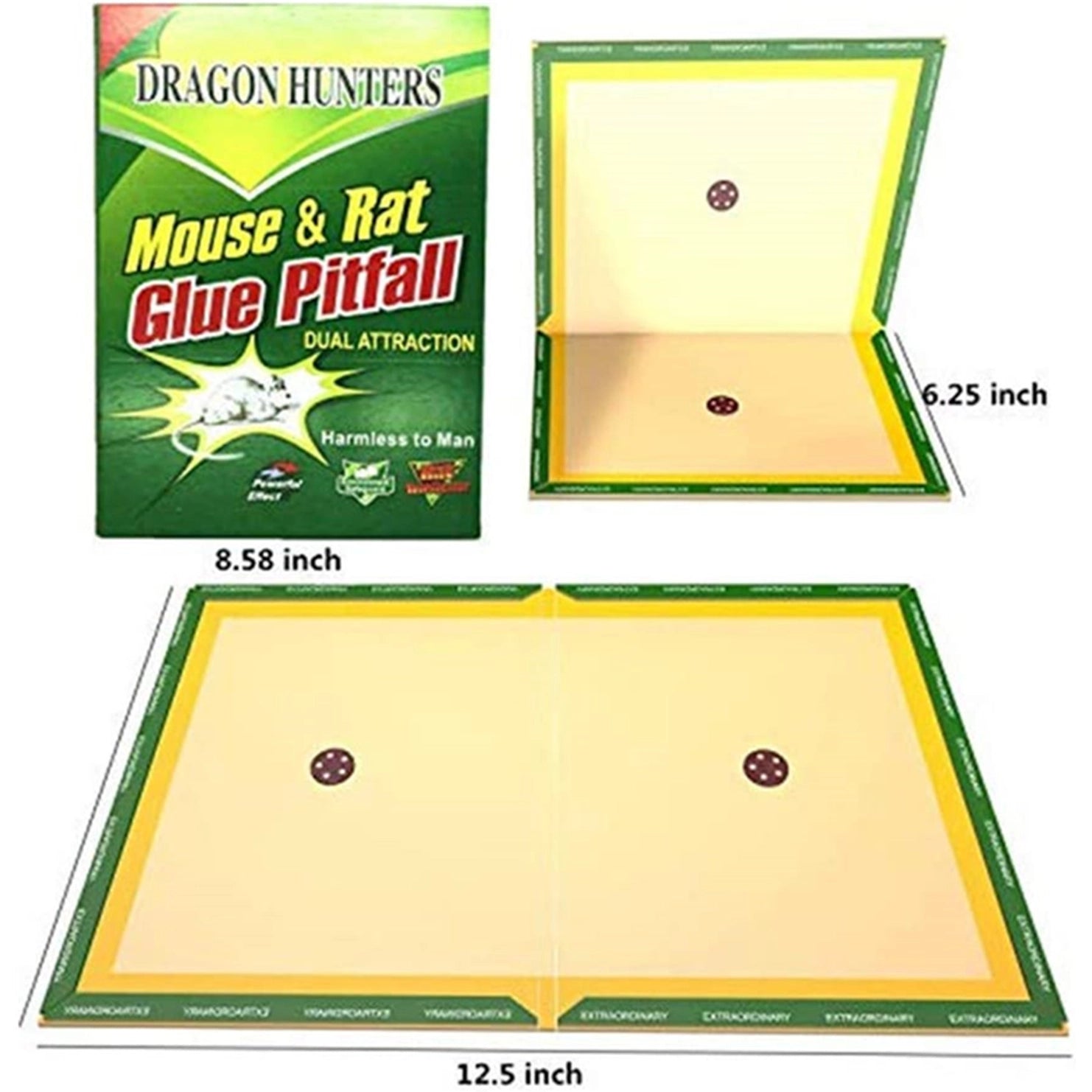 Mouse Glue Trap Foldable Super Sticky