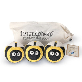 Friendsheep - Eco Dryer Ball Bee Trio (Set of 3)