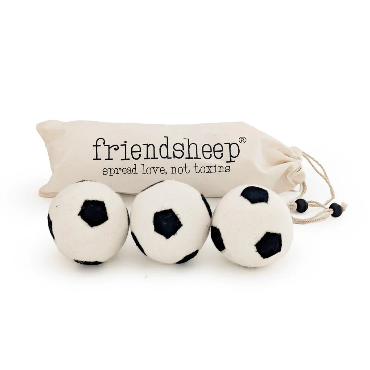 Friendsheep - Eco Dryer Ball Soccer (Set of 3)