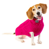 Dog Sweater Alpaca Pink Wool