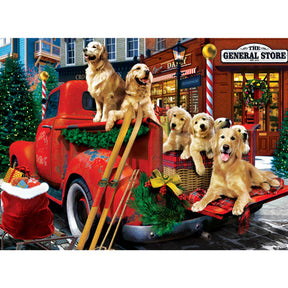 Puzzle Season's Greetings 500 Piece 4 Pack