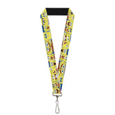 Buckle Down - Lanyard Sponge Bob Stripe Blue