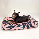 Dog Bed Houndstone - Block Print Floral