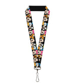 Buckle Down - Lanyard Classic Disney Characters