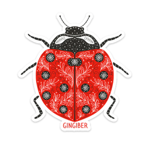 Ladybug Sticker