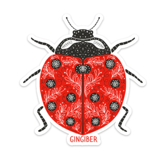 Ladybug Sticker