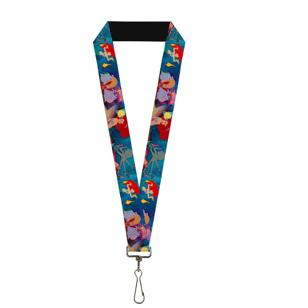 Buckle Down - Lanyard Little Mermaid Under the Sea