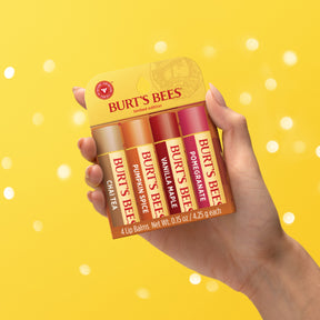 Burt's Bees - Lip Balm Festive Fix 4 Pack