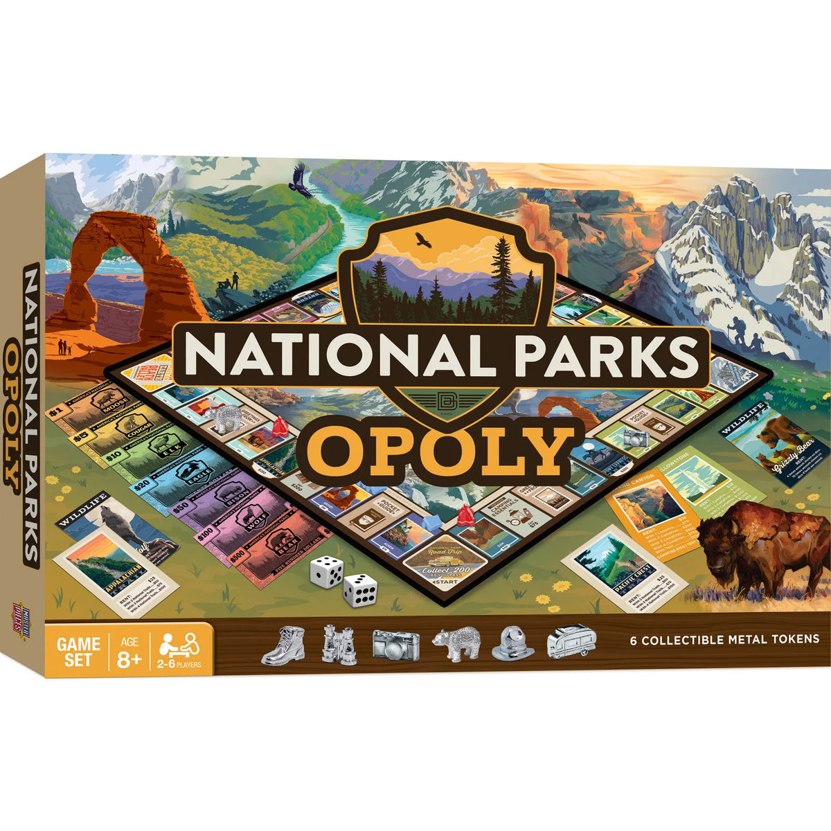 Board Game National Park Opoly