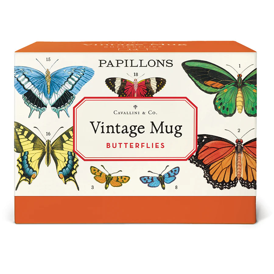 Cavallini & Co. - Mug Butterflies