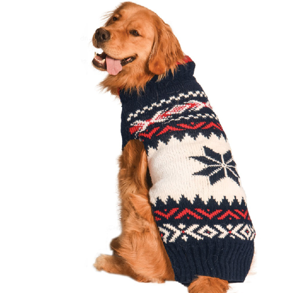 Dog Sweater Navy Vail