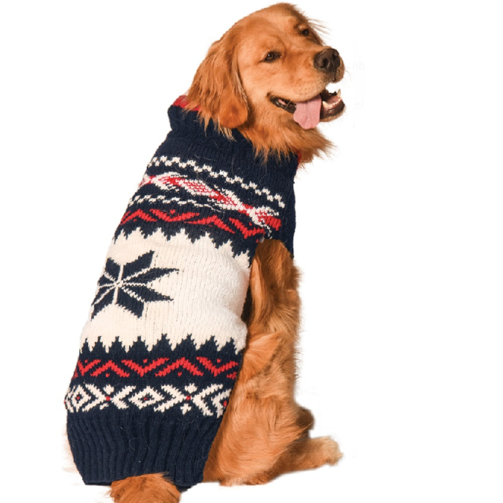 Dog Sweater Navy Vail