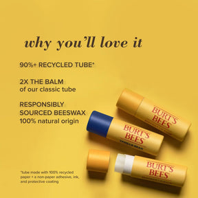 Burt's Bees - Lip Balm Beeswax Paper Tube