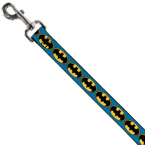 Buckle Down - Batman Shield Dog Leash Blue