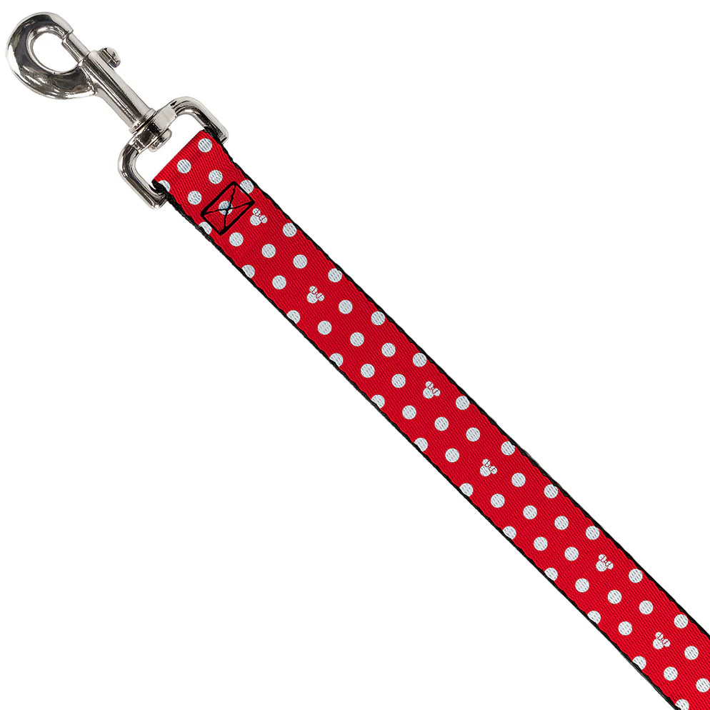 Buckle Down - Lead Nylon Minnie Mouse 6 foot