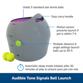 Automatic Ball Launcher f/Tennis Balls