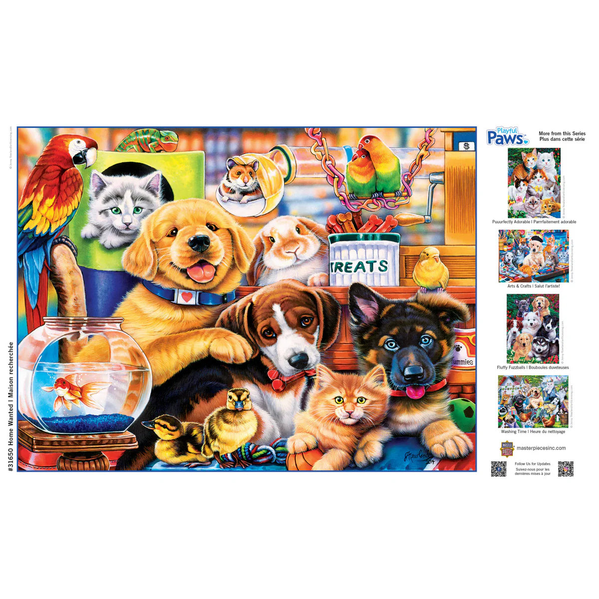 Puzzle Home Wanted EZ Grip 300 Piece