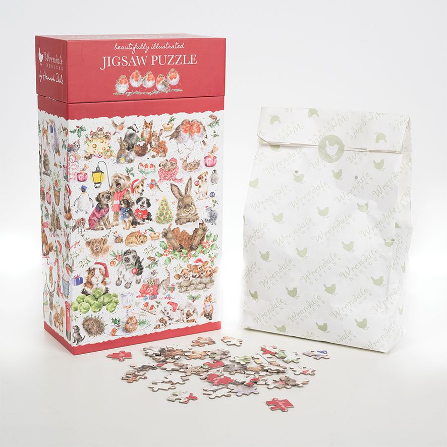 Puzzle Country Set Christmas