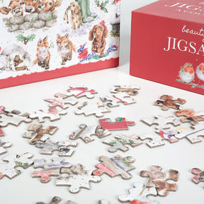 Puzzle Country Set Christmas