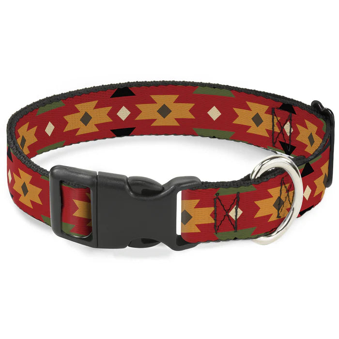 Buckle Down - Plastic Clip Collar Navajo