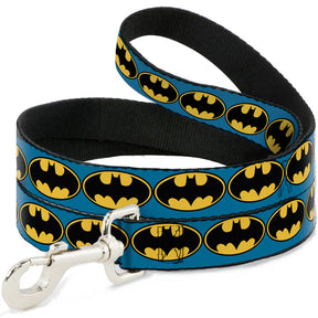 Buckle Down - Batman Shield Dog Leash Blue