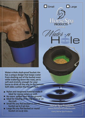 Water N' Hole Bucket Cover - Black