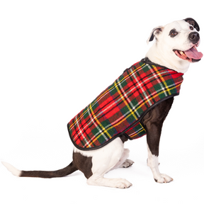 Dog Blanket Coat Scotty Plaid