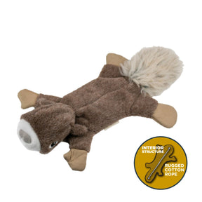 Tall Tails - Squirrel Stuffless With Inner Rope & Squeaker In Head