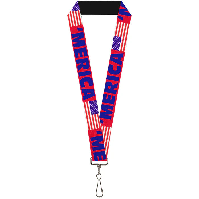 Buckle Down - Lanyard 'MERICA/US Flag