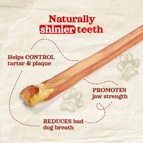 Bully Sticks Extra Thin 6" Odor Free