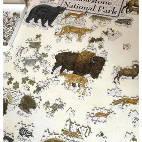 Puzzle Mammals of Yellowstone 1000 Piece