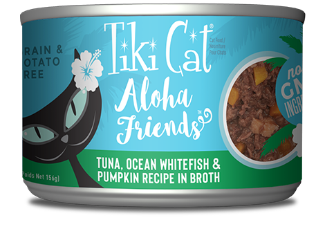 Tiki Cat Aloha Friends Tuna, Ocean Whitefish & Pumpkin