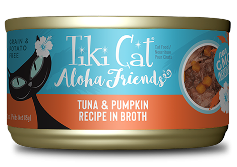 Tiki Cat Aloha Friends Tuna & Pumpkin