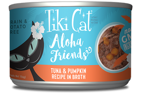 Tiki Cat Aloha Friends Tuna & Pumpkin