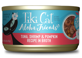 Tiki Cat Aloha Friends Tuna, Shrimp & Pumpkin