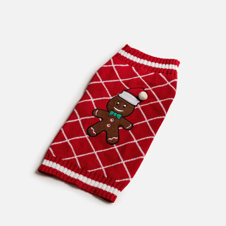 Christmas Ugly Sweater Gingerbread (Man) for Dogs