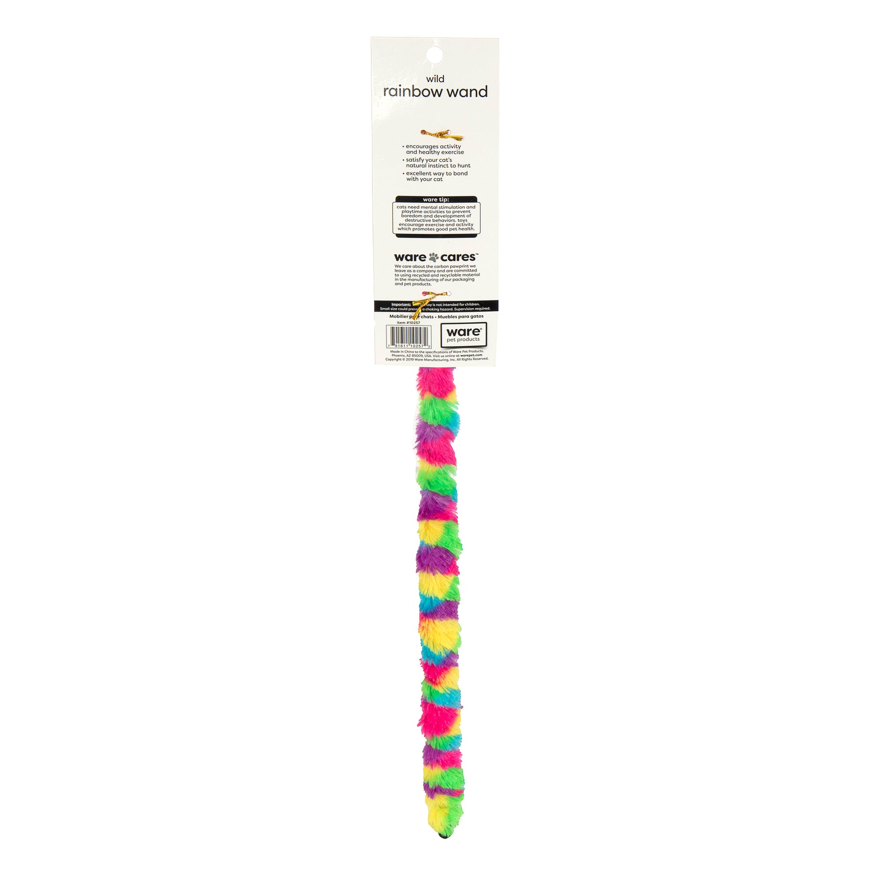 Wild Rainbow Wand Teaser With Long Furry Tail