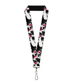 Buckle Down - Lanyard Sylvester the Cat Pose Stacked Black