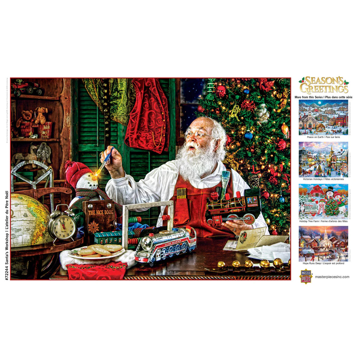 Puzzle Santa's Workshop 1000 Piece