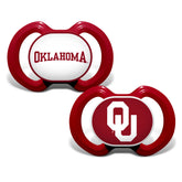 Oklahoma Sooners Pacifiers - 2 Pack