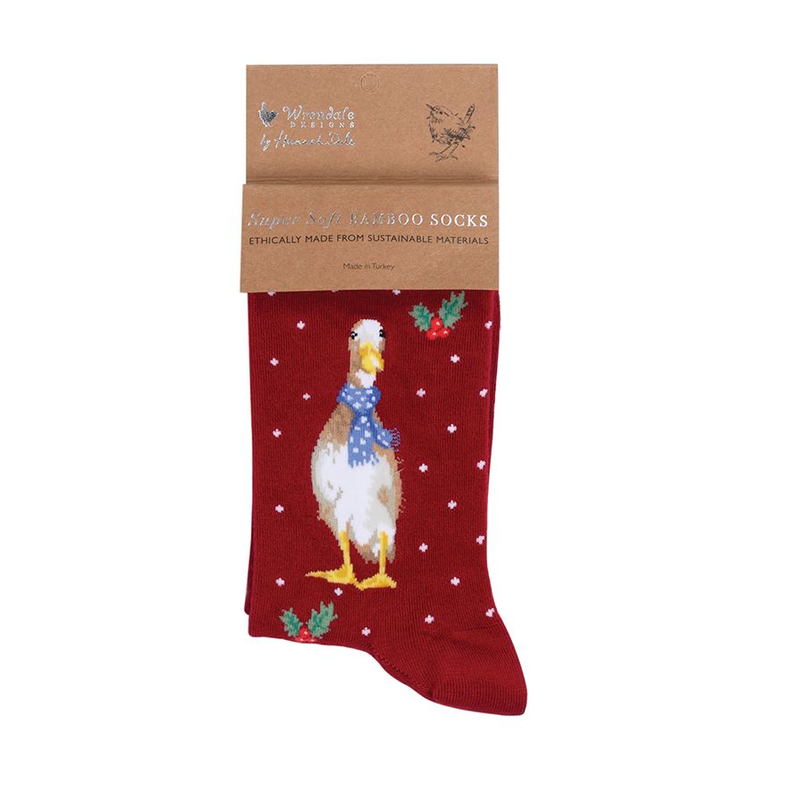 Sock Duck Christmas "Christmas Scarf"