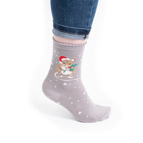 Sock Mouse Christmas