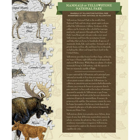 Puzzle Mammals of Yellowstone 1000 Piece