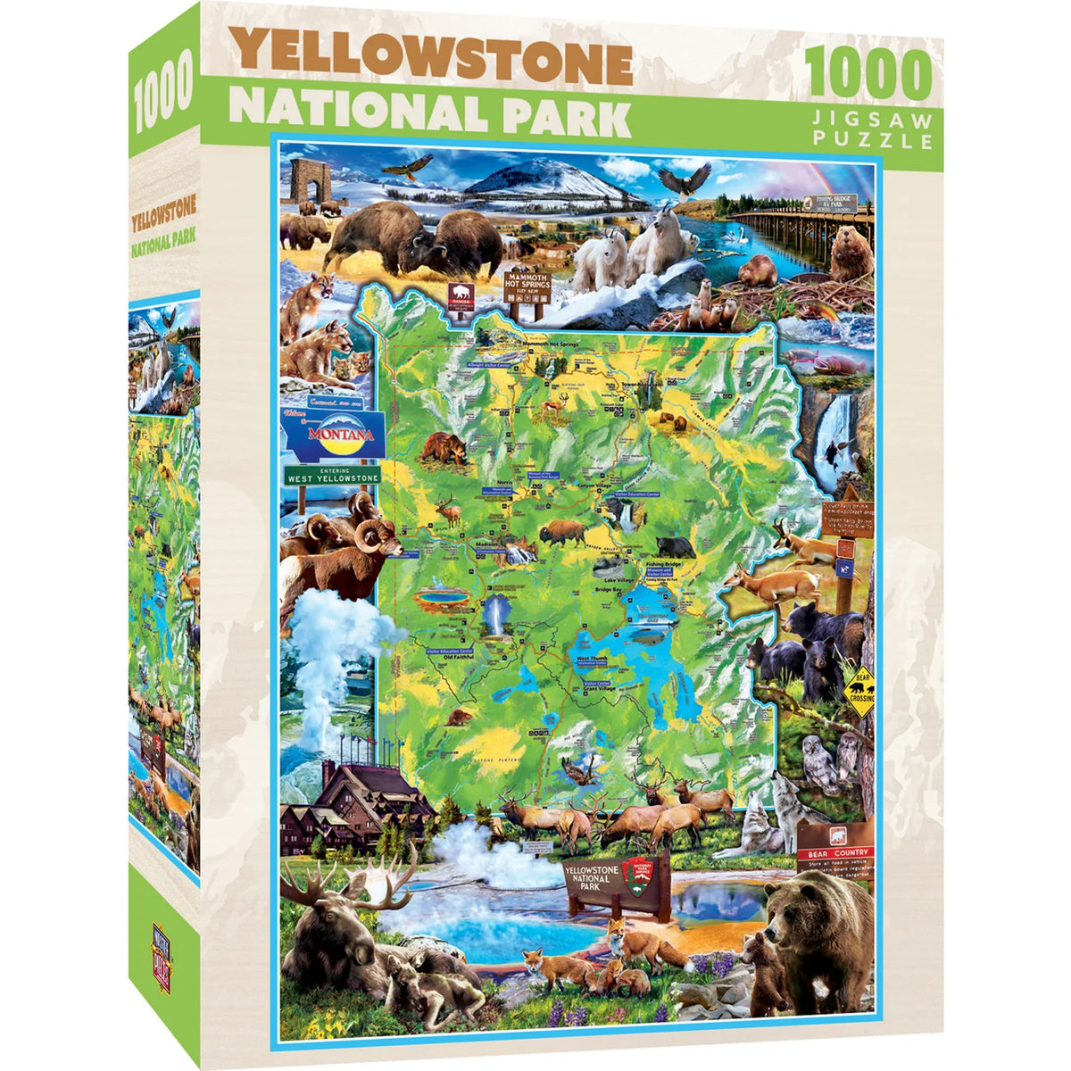 Puzzle Yellowstone National 1000 Piece