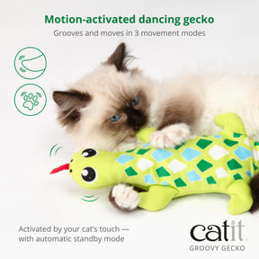 Groovy Gecko Motion-Activated Dancing Gecko