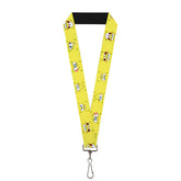 Buckle Down - Lanyard Sponge Bob Yellow