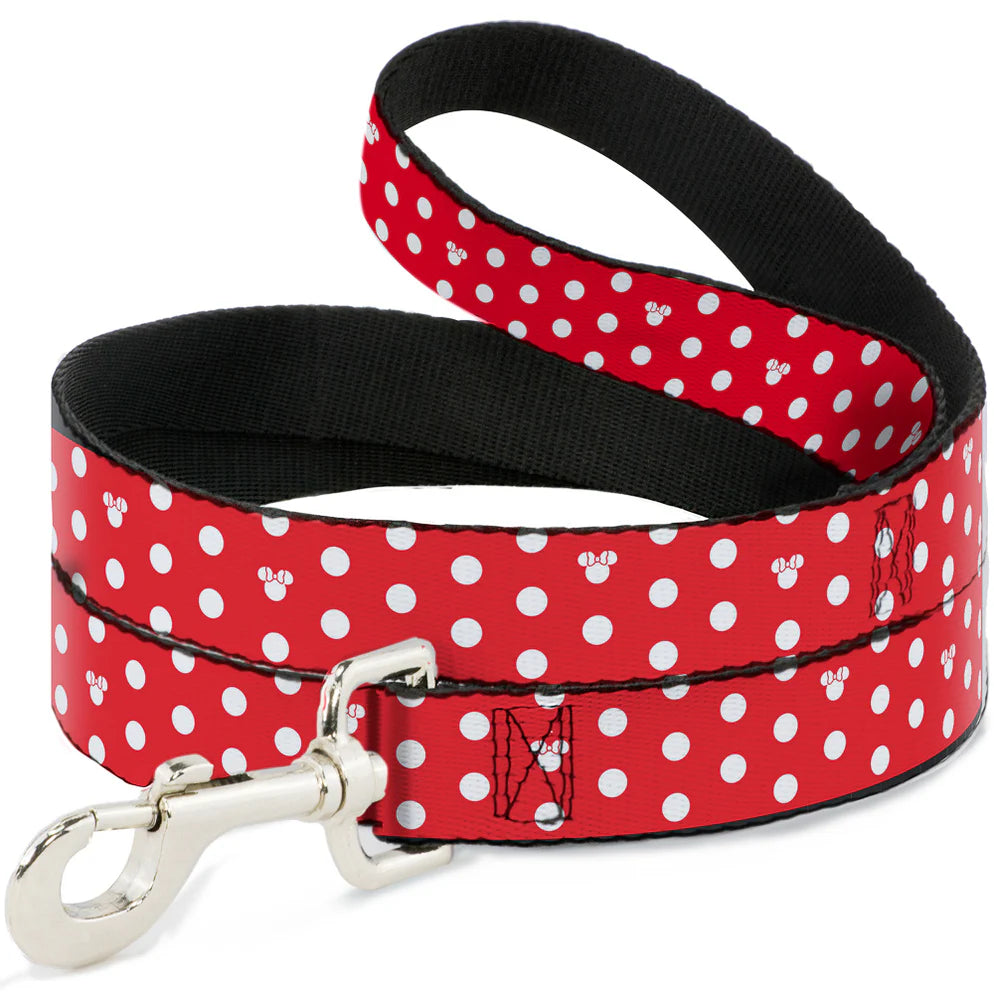 Buckle Down - Lead Nylon Minnie Mouse 6 foot