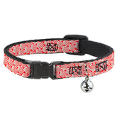 Buckle Down - Cat Collar Breakaway with Bell, Peppermint Candies