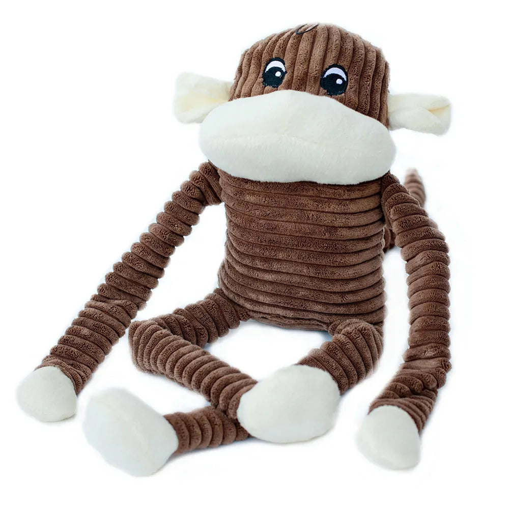 ZippyPaws - Spencer the Crinkle Monkey (Brown)