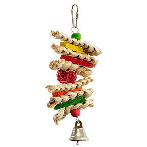 Caitec - Bird Toy Corn Husk 'N VineBall